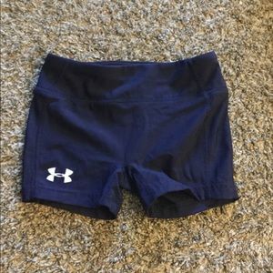 Girls Under Armour Dark Blue Spandex